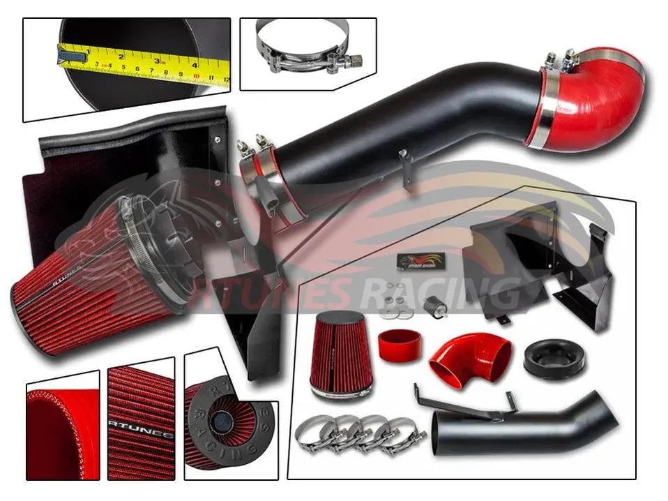 Heat Shield Air Intake Kit For 1999-2006 Chevrolet GMC Cadillac V8 4.8/5.3/6.0, 07 Classic | Rtunes Racing | RHI-CD-01BK