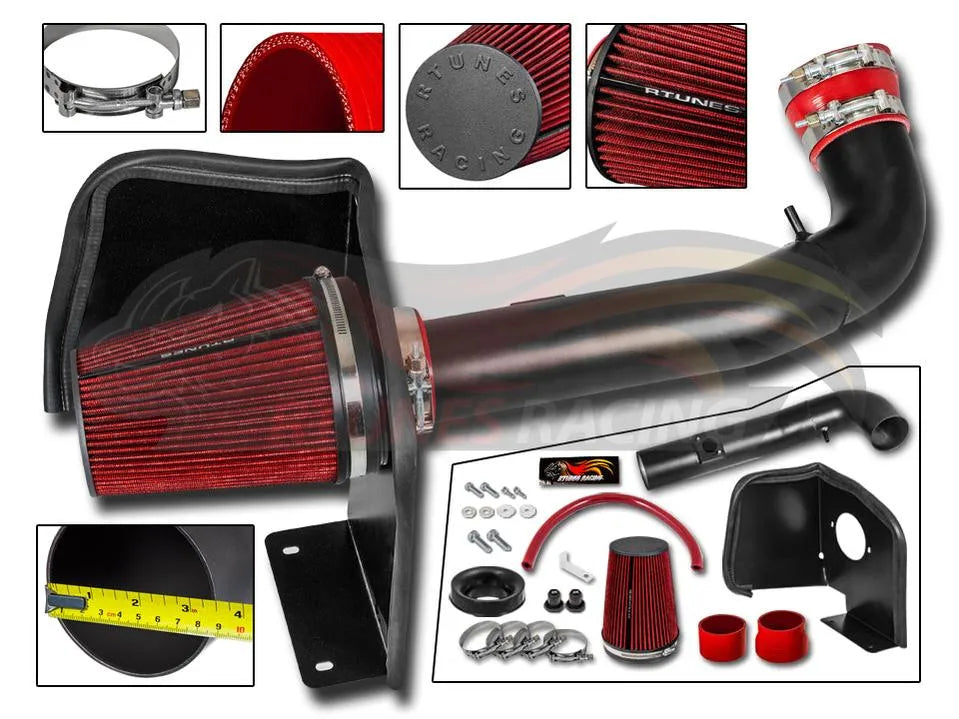 Heat Shield Intake For 09-14 Chevrolet GMC Cadillac V8 4.8L/5.3L/6.0L/6.2L RHI-CD-03BK