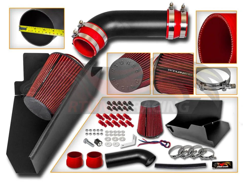 Heat Shield Intake For 96-00 Chevy C/K 1500/2500/3500 V8 5.0L/5.7L RHI-CH-03BK