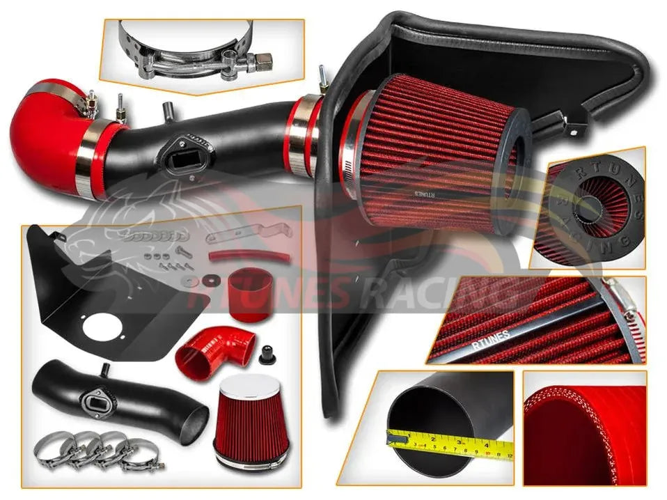 Heat Shield Air Intake Kit For 2010-2011 Chevy Camaro V6 3.6L | Rtunes Racing | RHI-CH-05BK