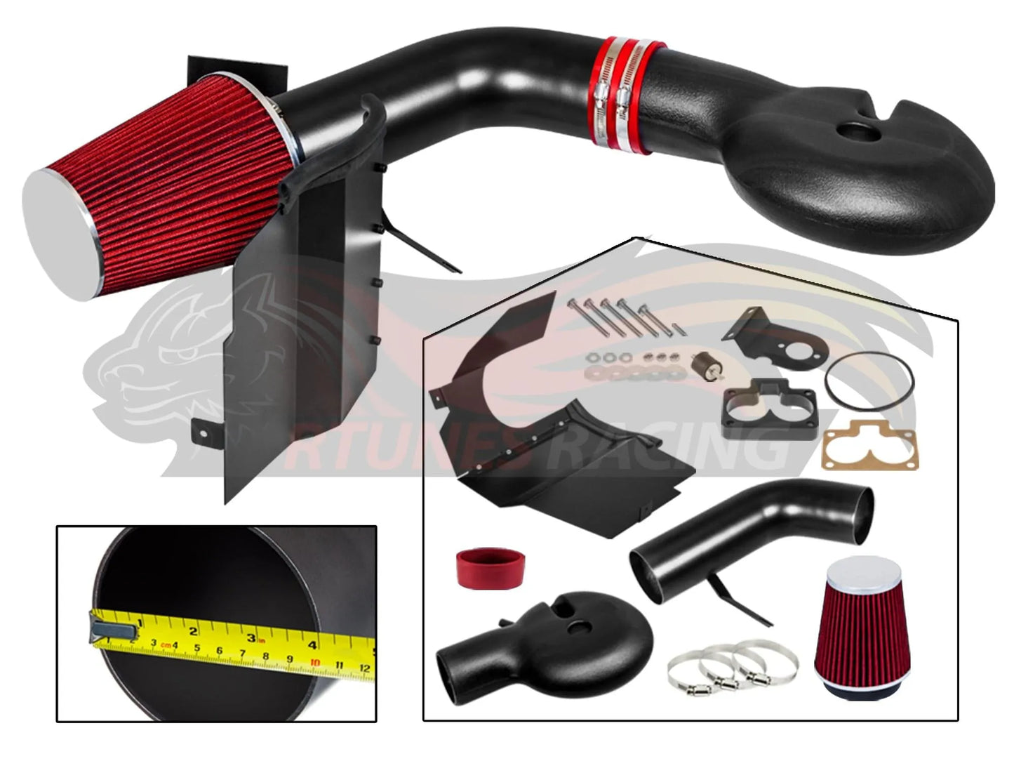 Heat Shield Intake For 97-98 Dodge Dakota / 98-03 Durango V8 5.2L/5.9L RHI-DG-01MB