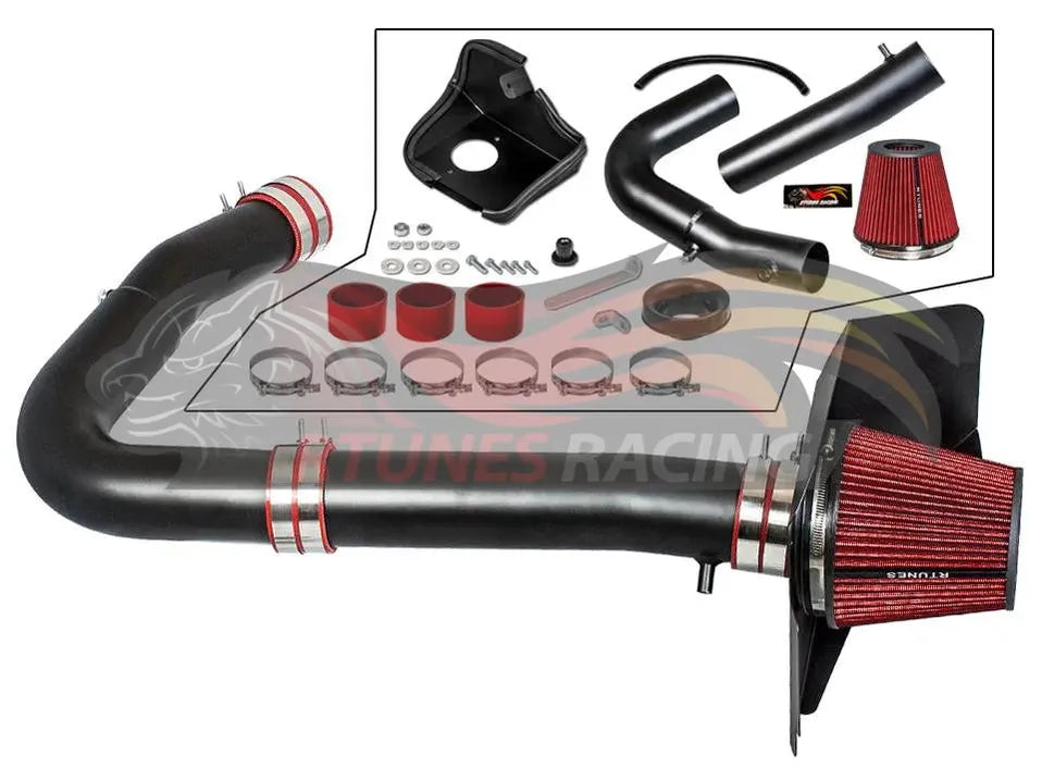 Heat Shield Air Intake Kit For Dodge 2011-2021 Challenger/Charger/Chrysler 2011-2021 300/2014-2015 300C 3.6L V6 | Rtunes Racing | RHI-DG-12BK