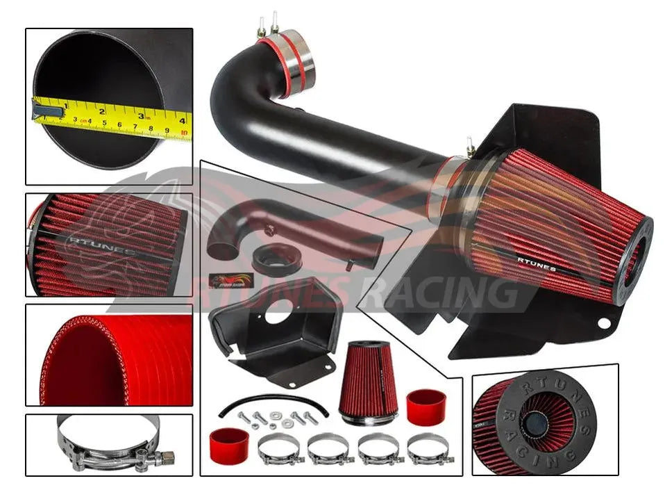 Heat Shield Air Intake Kit For 2011-2019 Grand Cherokee/Durango 5.7L V8 Heat Shield Air Intake Kit For 2011-2019 Grand Cherokee/Durango 5.7L V8 | Rtunes Racing | RHI-DG-13BK