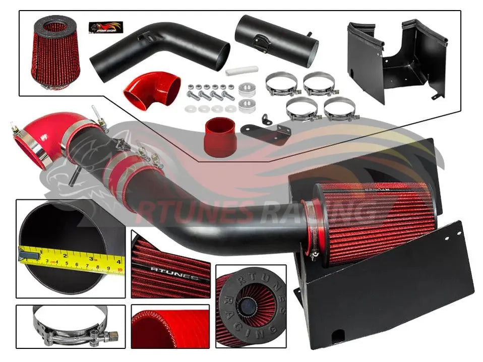 Heat Shield Air Intake Kit For 2005-2008 Ford F150 5.4L V8 | Rtunes Racing | RHI-FD-02BK