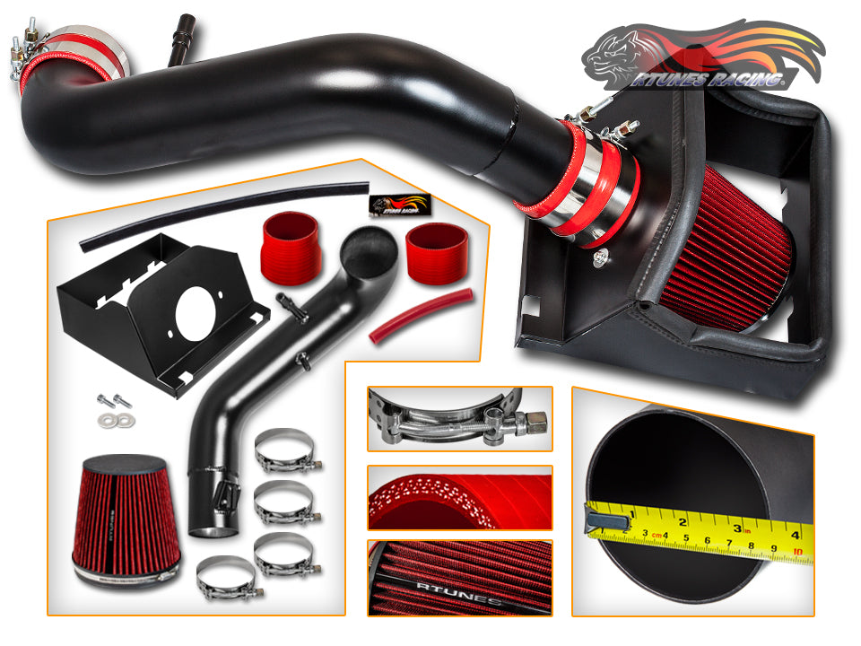 Heat Shield Intake For 11-14 Ford F150 5.0L V8 RHI-FD-03BK