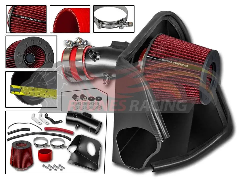 Heat Shield Air Intake Kit For 2007-2012 Nissan Altima 3.5L V6 | Rtunes Racing | RHI-NS-02BK