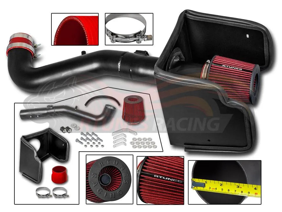 Heat Shield Intake For 05-12 Nissan Pathfinder / 05-15 Nissan Frontier / 05-15 Nissan Xterra 4.0L V6 RHI-NS-03BK
