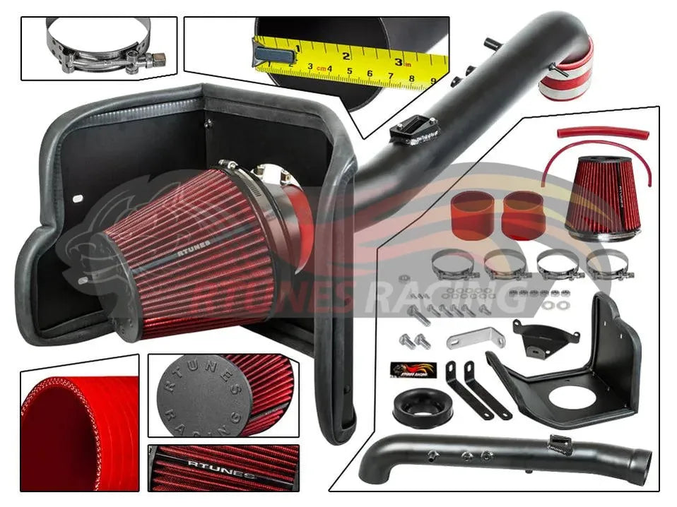 Heat Shield Air Intake Kit For 2005-2020 Toyota Tacoma 2.7L | Rtunes Racing | RHI-TY-04BK