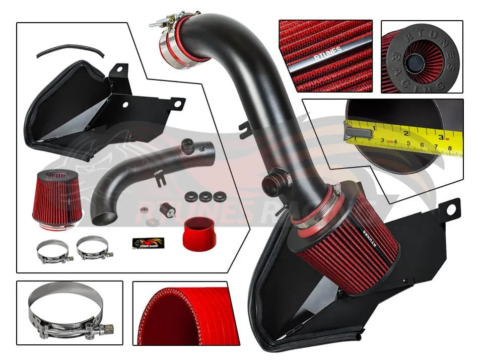 Heat Shield Intake For 15-20 VW Golf 1.8T / GTI 2.0L / Jetta GLI/Audi A3 / Audi A3 Quattro RHI-VW-01BK