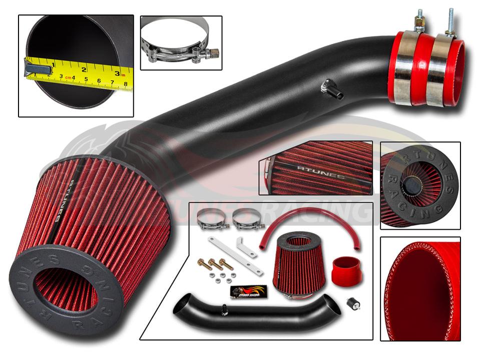 Short Ram Air Intake Kit For 1994-2001 Acura Integra LS/RS/GS/SE 1.8L I4 | Rtunes Racing | RSI-AC-03BK
