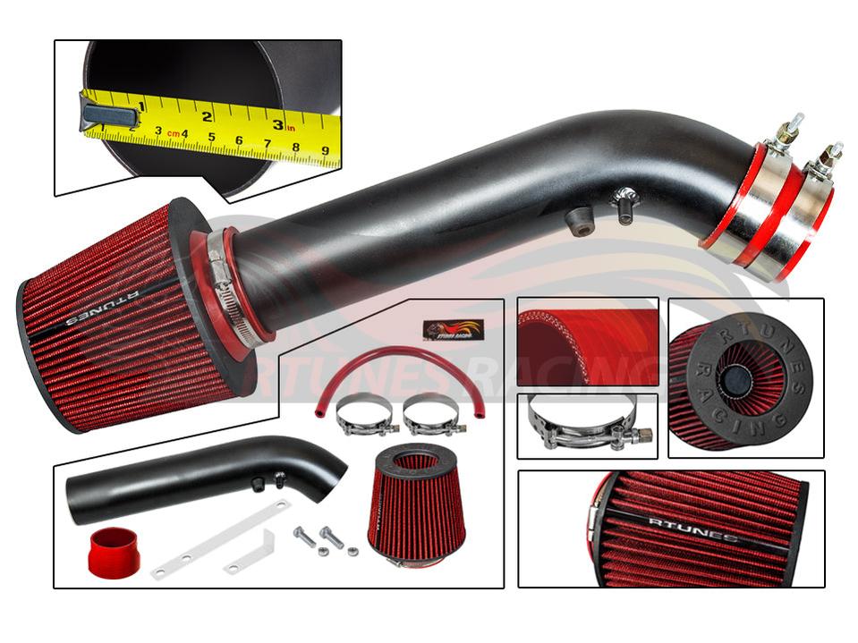 Short Ram Air Intake Kit For 1996-2000 Honda Civic EX/HX 1.6L I4 | Rtunes Racing | RSI-HD-03BK