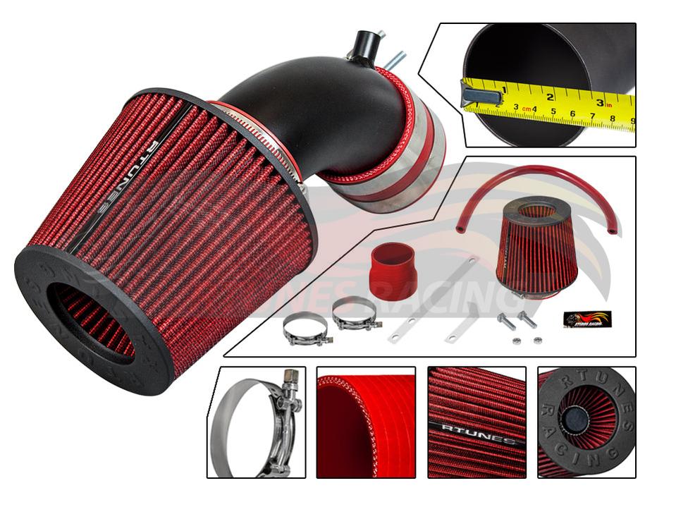 Short Ram Air Intake Kit For 2001-2005 Hyundai Accent 1.6L I4 | Rtunes Racing | RSI-HY-01BK