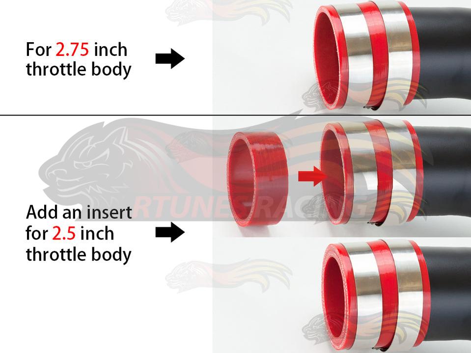 Short Ram Air Intake Kit For 2011-2013 Hyundai Accent 1.6L L4, 2012-2013 Hyundai Veloster 1.6L Gdi Engine, 2011-2013 Hyundai Elantra 1.8L L4 | Rtunes Racing | RSI-HY-06BK