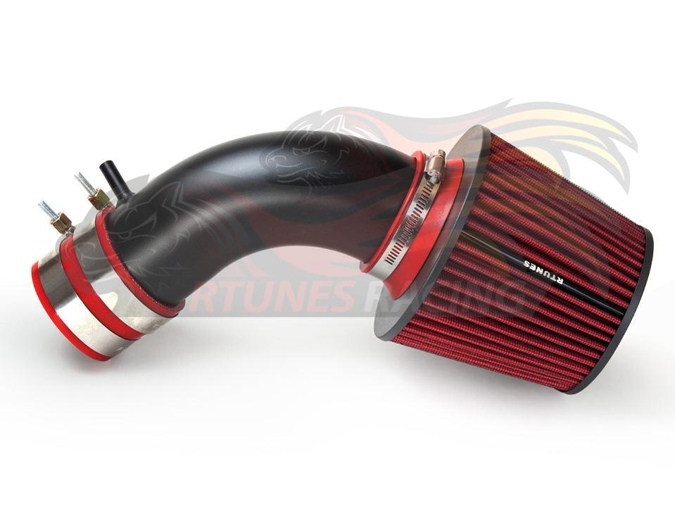 Short Ram Air Intake Kit For 2011-2013 Hyundai Accent 1.6L L4, 2012-2013 Hyundai Veloster 1.6L Gdi Engine, 2011-2013 Hyundai Elantra 1.8L L4 | Rtunes Racing | RSI-HY-06BK