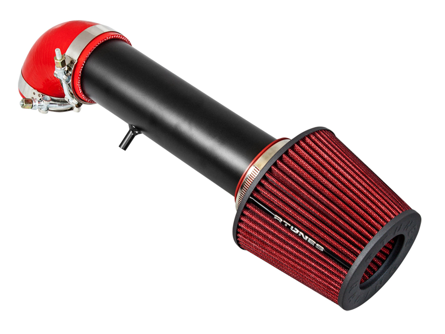 Short Ram Air Intake Kit For Jeep 1997-2002 Cherokee, 1997-2004 Grand Cherokee 4.0L L6 | Rtunes Racing | RSI-JP-03BK
