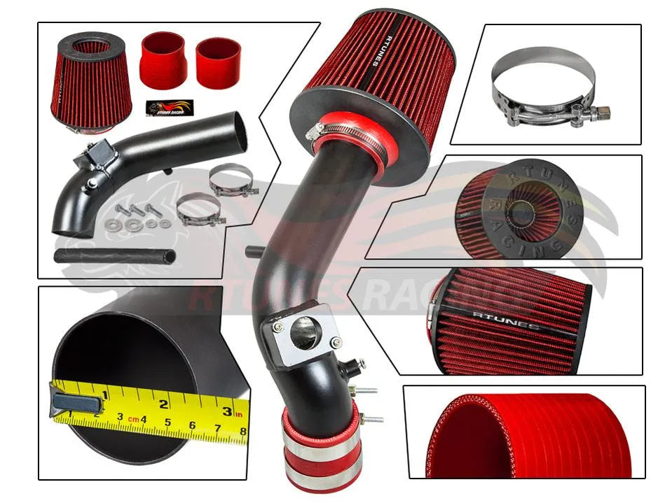 Short Ram Intake For 08-14 Mitsubishi Lancer 2.0/2.4L RSI-MT-08BK