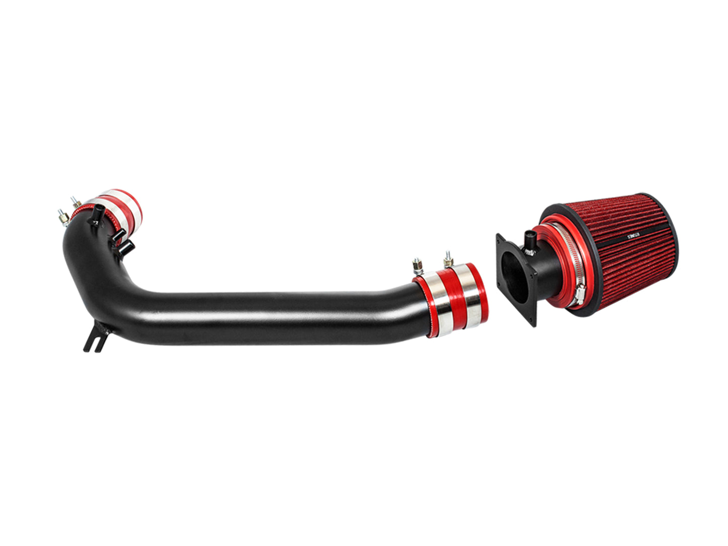 Short Ram Air Intake Kit For 1989-1994 Nissan 240Sx S13 2.4L | Rtunes Racing | RSI-NS-01BK