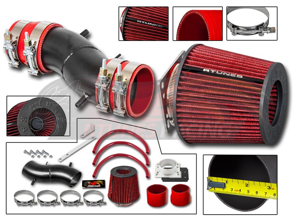Short Ram Air Intake Kit For 1991-1999 Nissan Sentra/1993-1997 Altima /1991-2002 Infiniti G20 1.6L/2.0L I4 | Rtunes Racing | RSI-NS-03BK