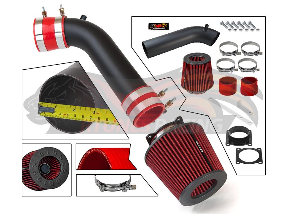 Short Ram Air Intake Kit For 2003-2006 Infiniti G35 3.5L V6 | Rtunes Racing | RSI-NS-06BK