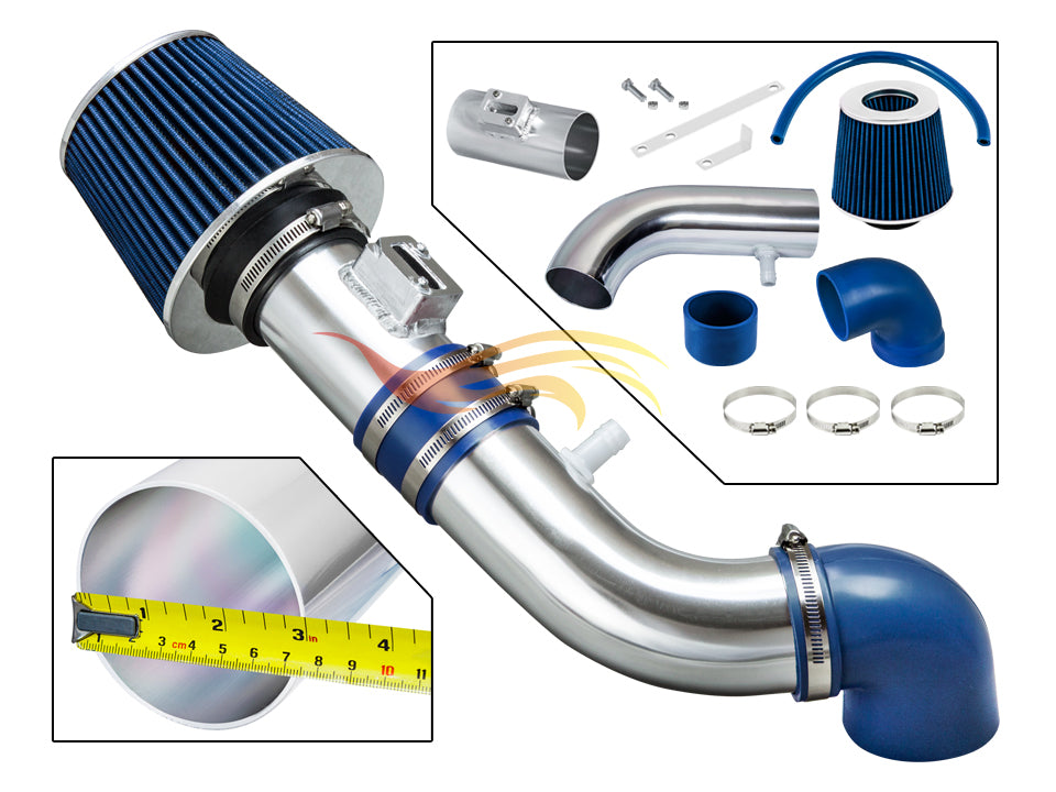 Short Ram Air Intake Kit For 2005-2010 Chevy Cobalt 2.2L L4, 2005-2008 Cobalt SS 2.4L L4 | Rtunes Racing | SI-CH-25BL