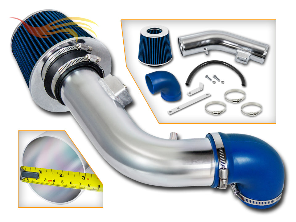 Short Ram Air Intake Kit For 2005-2010 Chevy Cobalt 2.2L L4, 2005-2008 Cobalt SS 2.4L L4 | Rtunes Racing | SI-CH-25BL