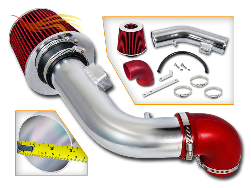 Short Ram Air Intake Kit For 2005-2010 Chevy Cobalt 2.2L L4, 2005-2008 Cobalt SS 2.4L L4 | Rtunes Racing | SI-CH-25RD