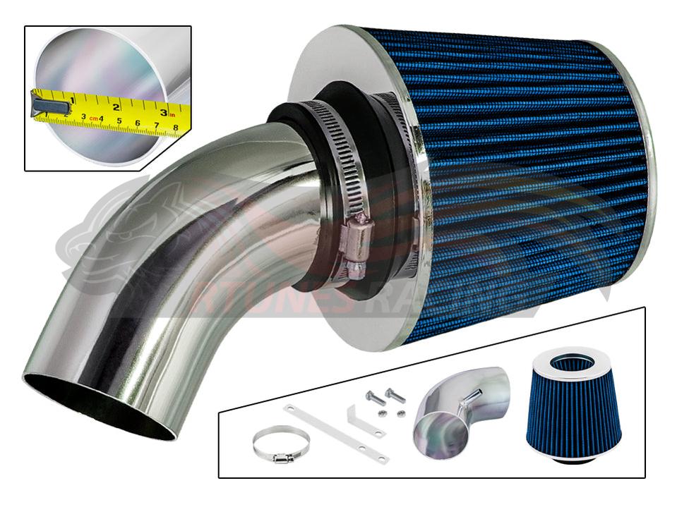 Short Ram Air Intake Kit For 1997-2004 Chevy Malibu /Pontiac Grand Am /Oldsmobile Alero 2.4L | Rtunes Racing | SI-CH-34BL