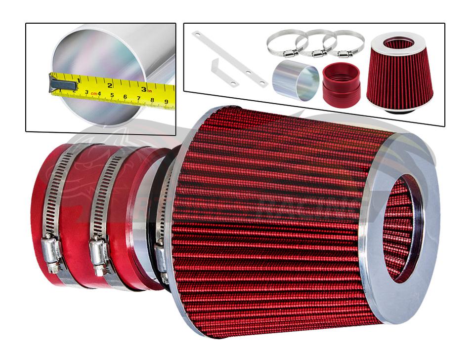 Short Ram Air Intake Kit For 1997-2003 Malibu 3.1L, 1999-2004 Alero 3.4L, 1999-2005 Grand Am 3.4L V6 | Rtunes Racing | SI-CH-35RD