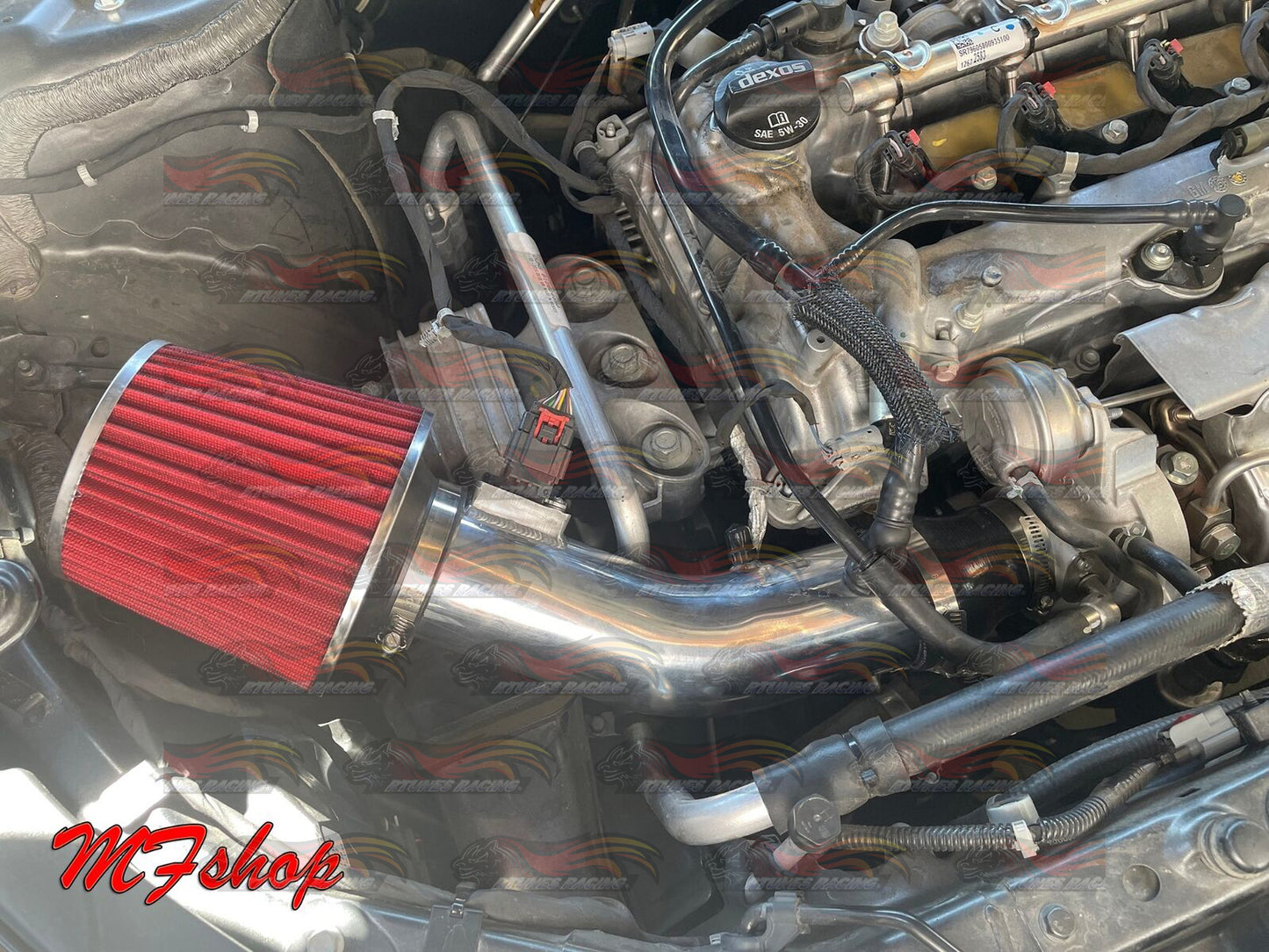 Short Ram Air Intake Kit For 2016-2023 Malibu 1.5 Turbo | Rtunes Racing | SI-CH-31RD