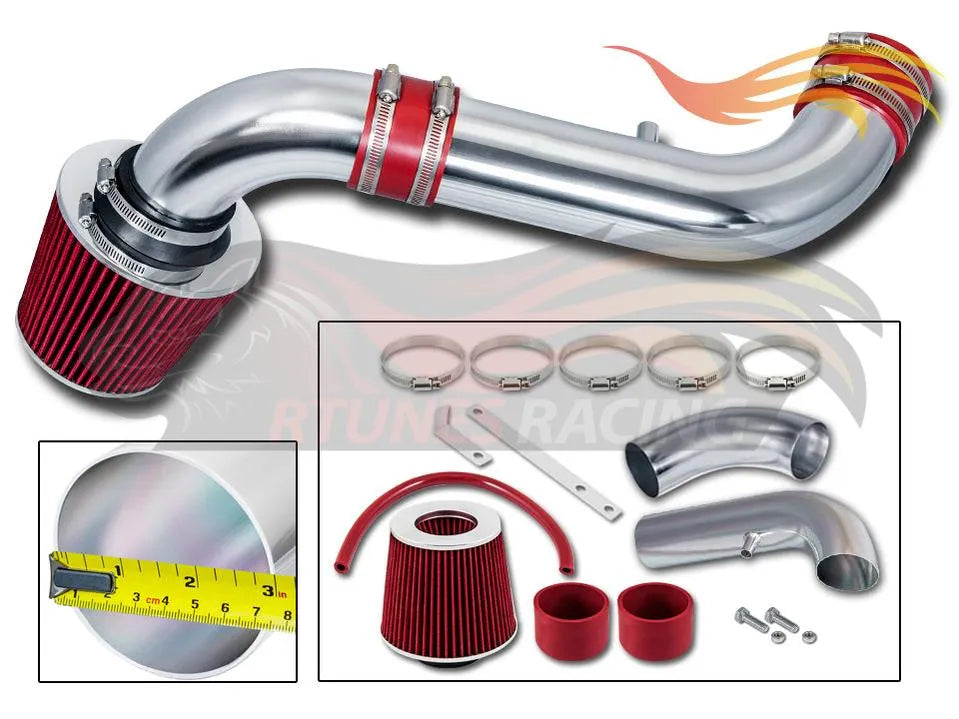 Short Ram Air Intake Kit For 2000-2002 Dodge Durango /Dodge Dakota 3.7L & 4.7L | Rtunes Racing | SI-DG-03RD