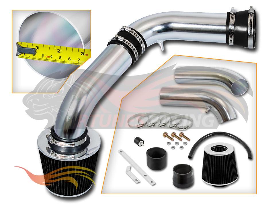 Short Ram Air Intake Kit For 2002-2007 Ram 1500 3.7L & 4.7L /2003-2007 1500/2500/3500 5.7L | Rtunes Racing | SI-DG-06CK
