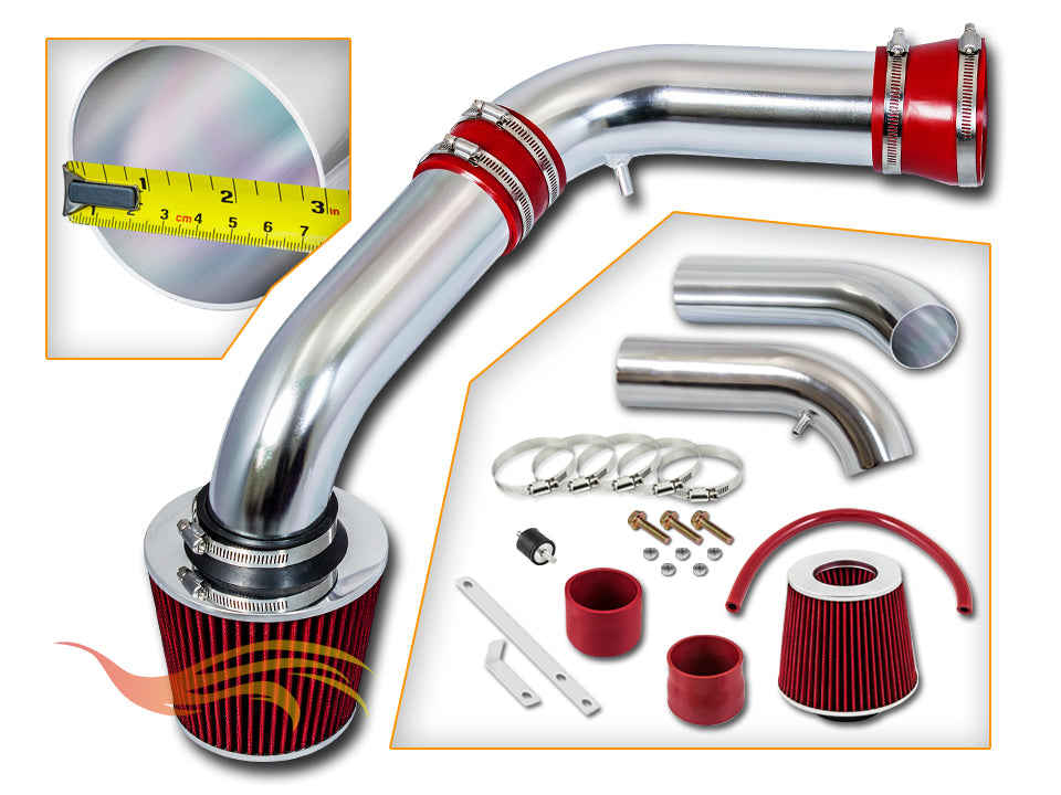 Short Ram Intake For 02-07 Ram 1500 3.7L & 4.7L /03-07 1500/2500/3500 5.7L SI-DG-06RD