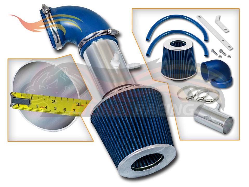Short Ram Air Intake Kit For 2001-2004 Dodge Sebring 2.7L | Rtunes Racing | SI-DG-11BL