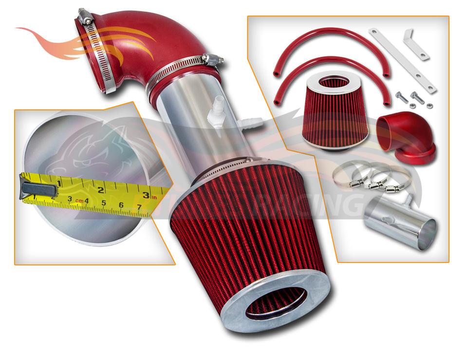 Short Ram Air Intake Kit For 2001-2004 Dodge Sebring 2.7L | Rtunes Racing | SI-DG-11RD