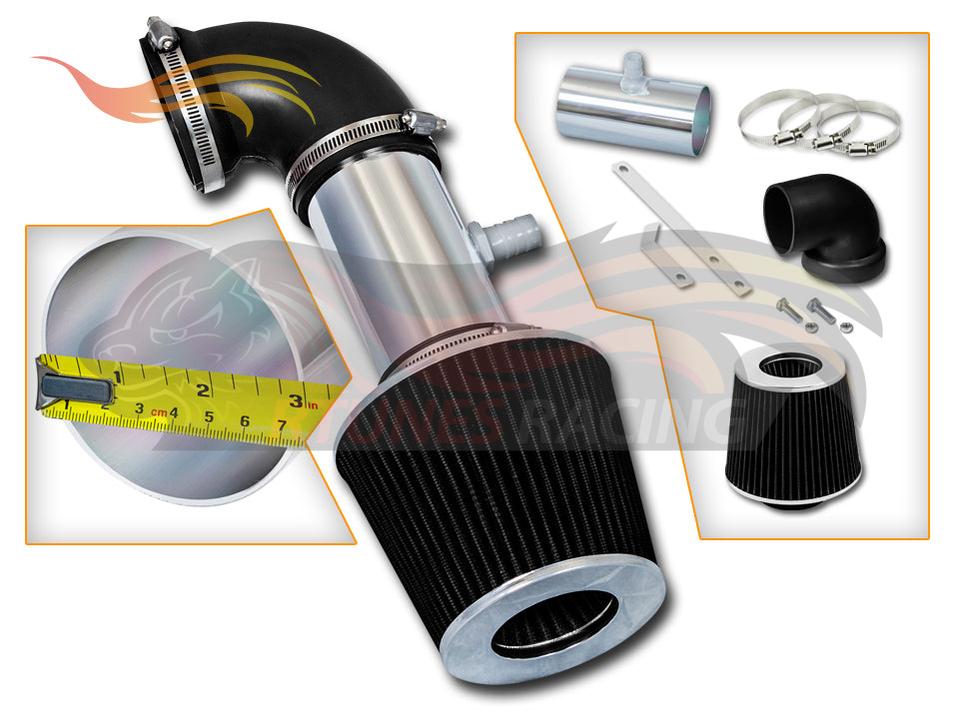 Short Ram Air Intake Kit For 2005-2006 Dodge Sebring 2.7L | Rtunes Racing | SI-DG-12CK