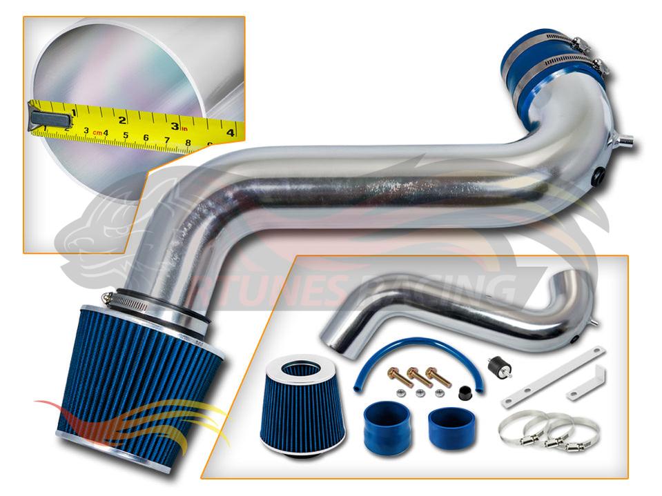 Short Ram Air Intake Kit For 2002-2007 Dodge Ram 1500/2500/3500 3.7L V6, 4.7L V8 | Rtunes Racing | SI-DG-16BL