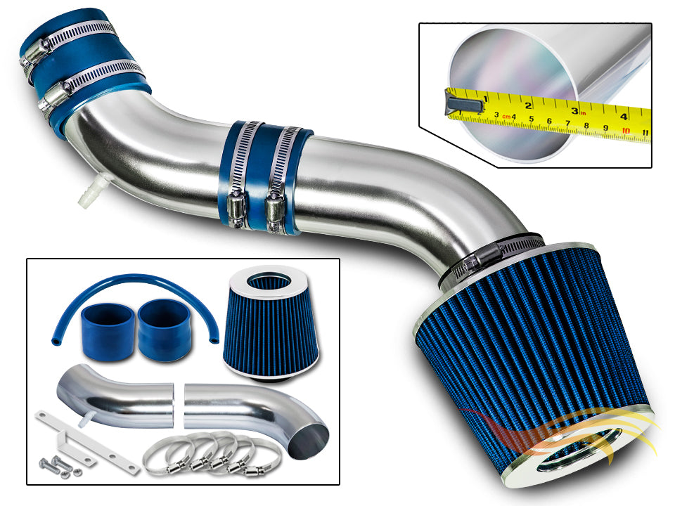Short Ram Intake For 95-00 Chrysler Cirrus 2.5L V6 / 95-00 Dodge Sebring JXI Convertible 2.5L V6 SI-DG-20BL