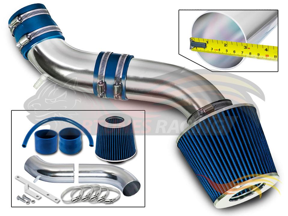 Short Ram Air Intake Kit For 1995-2000 Chrysler Cirrus 2.5L V6, 1995-2000 Dodge Sebring JXI Convertible 2.5L V6 | Rtunes Racing | SI-DG-20BL