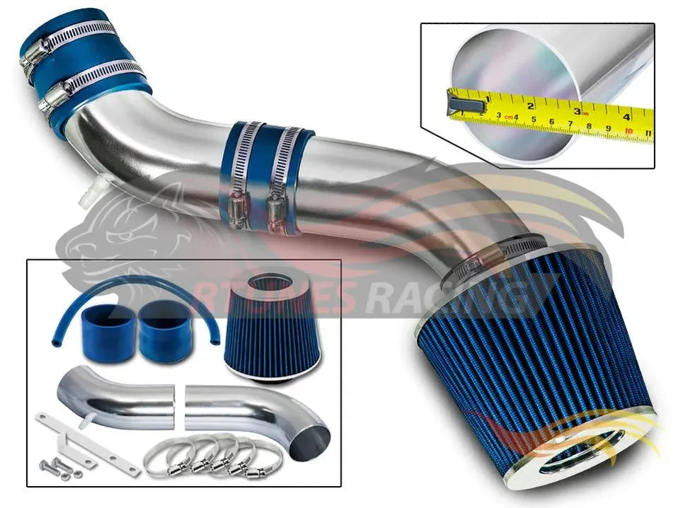 Short Ram Air Intake Kit For 1995-2000 Chrysler Cirrus 2.5L V6, 1995-2000 Dodge Sebring JXI Convertible 2.5L V6 | Rtunes Racing | SI-DG-20BL