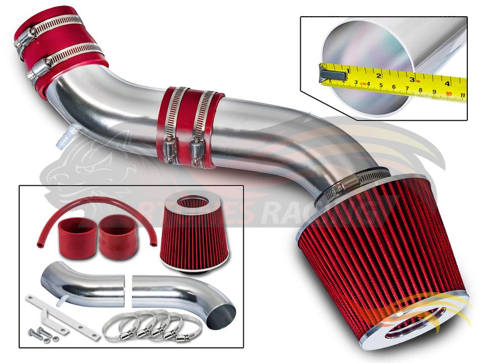 Short Ram Air Intake Kit For 1995-2000 Chrysler Cirrus 2.5L V6, 1995-2000 Dodge Sebring JXI Convertible 2.5L V6 | Rtunes Racing | SI-DG-20RD