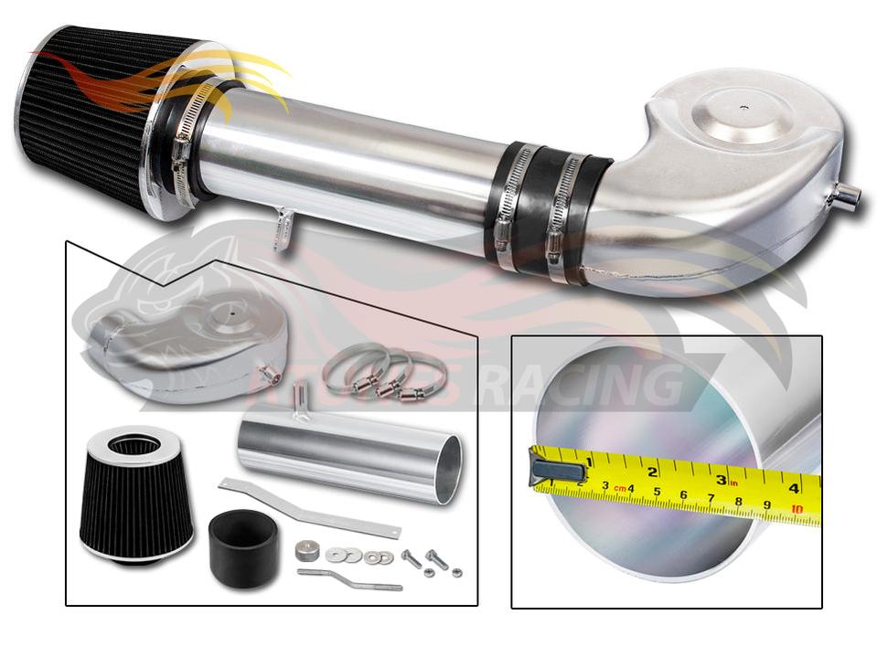 Short Ram Air Intake Kit For 1994-2001 Dodge Ram 1500 5.2L/5.9L V8, 1994-2002 Dodge Ram 2500 5.9L V8 (With Filter) | Rtunes Racing | SI-DG-22CK