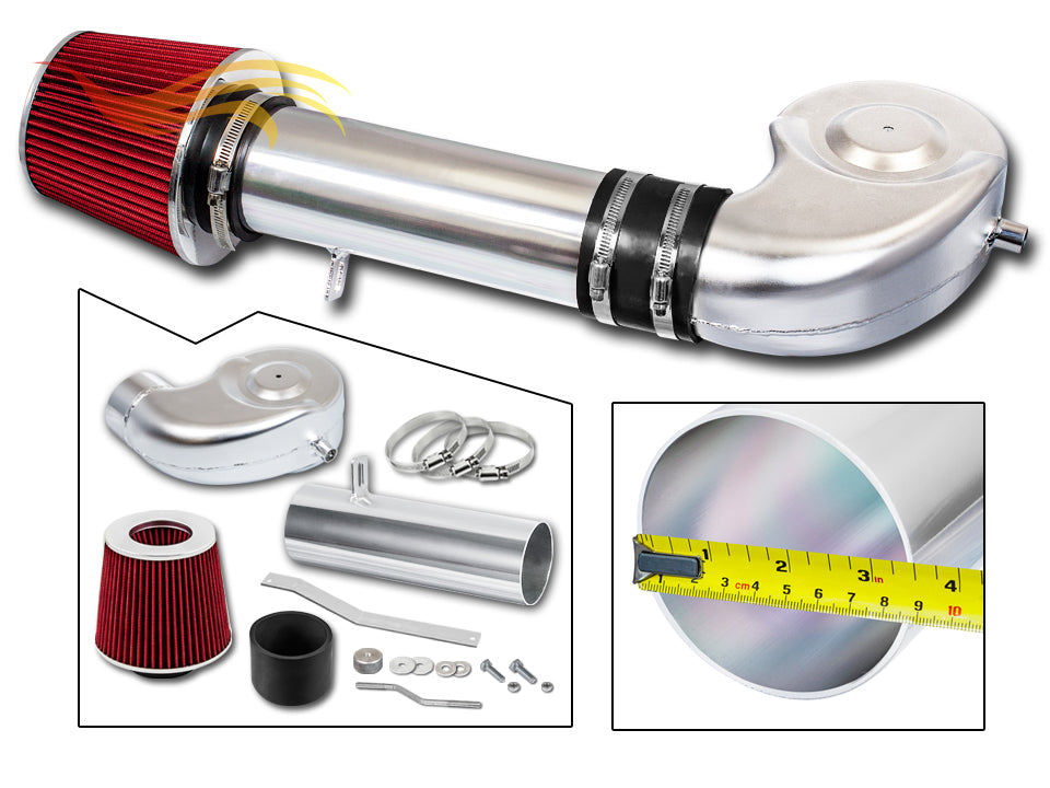 Short Ram Intake For 94-01 Dodge Ram 1500 5.2L/5.9L V8 / 94-02 Dodge Ram 2500 5.9L V8 (With Filter) SI-DG-22RD