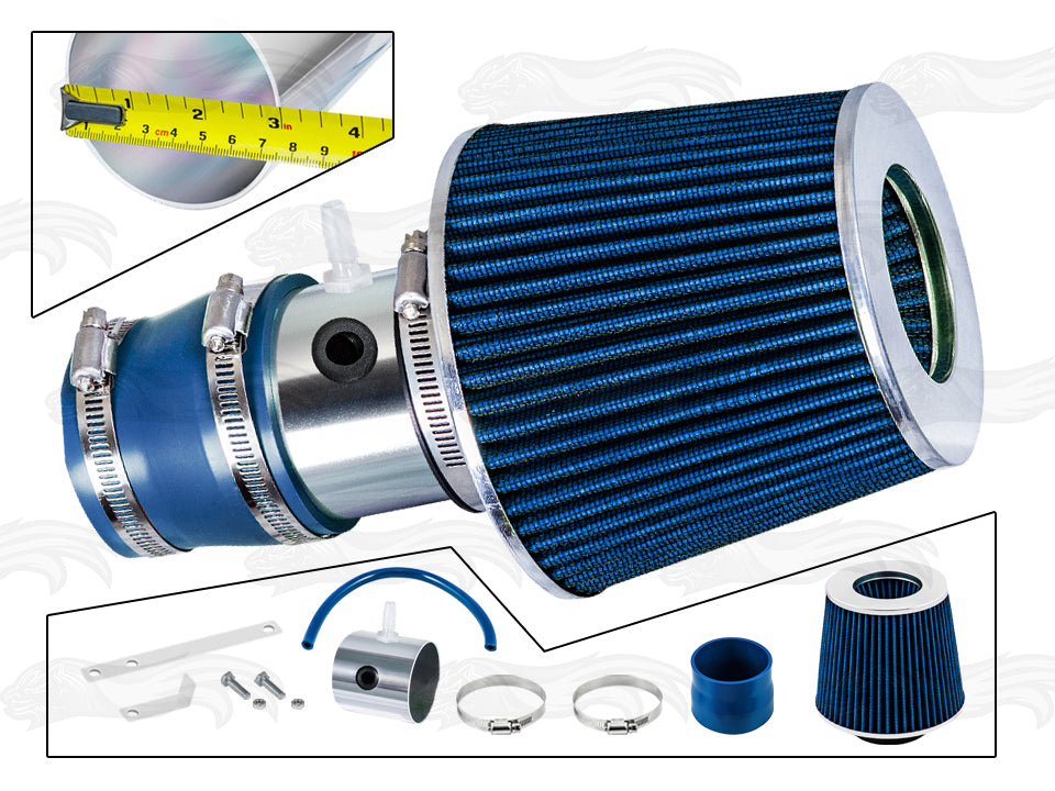 Short Ram Air Intake Kit For 2000-2005 Chrysler Dodge Neon 2.0L SOHC NON-TURBO ONLY | Rtunes Racing | SI-DG-27BL