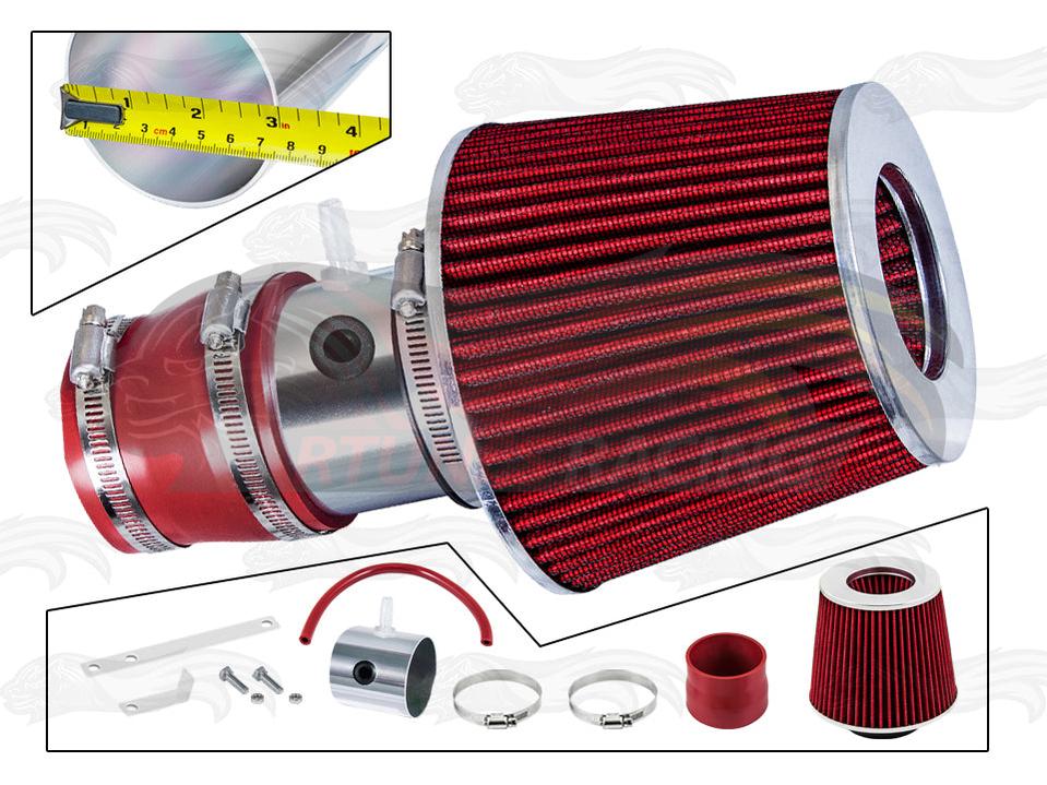 Short Ram Air Intake Kit For 2000-2005 Chrysler Dodge Neon 2.0L SOHC NON-TURBO ONLY | Rtunes Racing | SI-DG-27RD