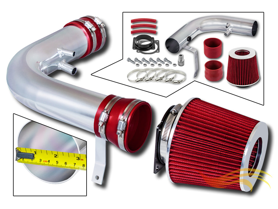 Short Ram Intake For 97-03 Ford F150 / Expedition V8 4.6L & 5.4L / 97-99 F-250 V8 5.4L SI-FD-04RD