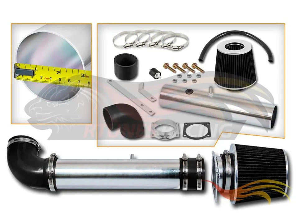 Short Ram Air Intake Kit For 1997-2003 Ford F150 4.2L V6 | Rtunes Racing | SI-FD-05CK