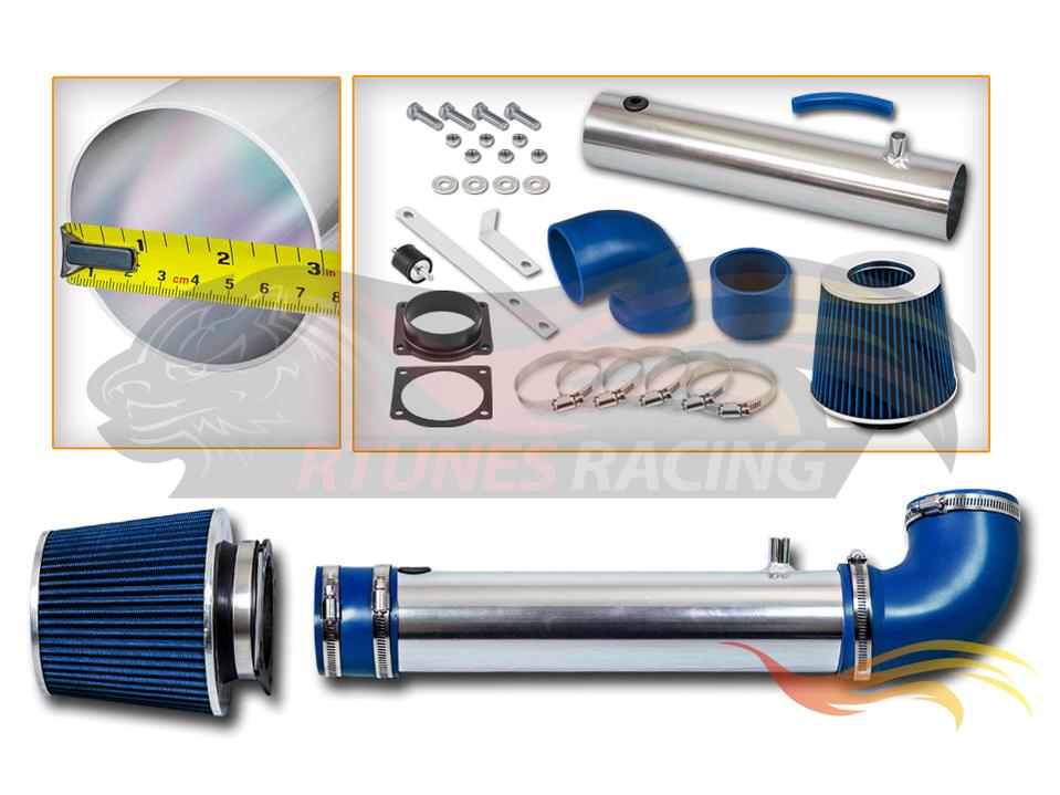 Short Ram Air Intake Kit For 1995-2000 Ford Explorer/Ford Ranger Ohv 4.0L V6 | Rtunes Racing | SI-FD-07BL