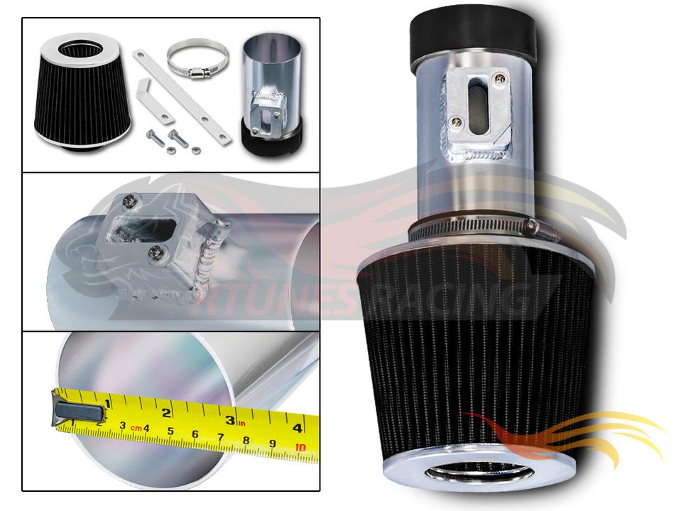 Short Ram Air Intake Kit For 2006-2009 Ford Fusion 3.0L V6 SE Sel, 2004-2011 Ford Crown Victoria/Grand Marquis 4.6L V8 | Rtunes Racing | SI-FD-08CK