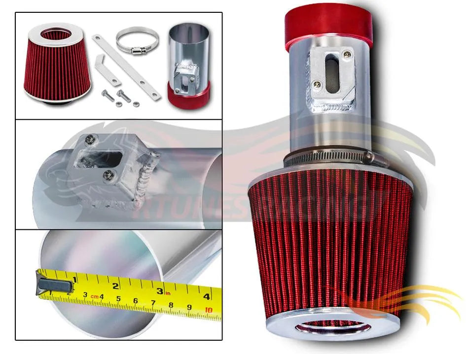 Short Ram Air Intake Kit For 2006-2009 Ford Fusion 3.0L V6 SE Sel, 2004-2011 Ford Crown Victoria/Grand Marquis 4.6L V8 | Rtunes Racing | SI-FD-08RD