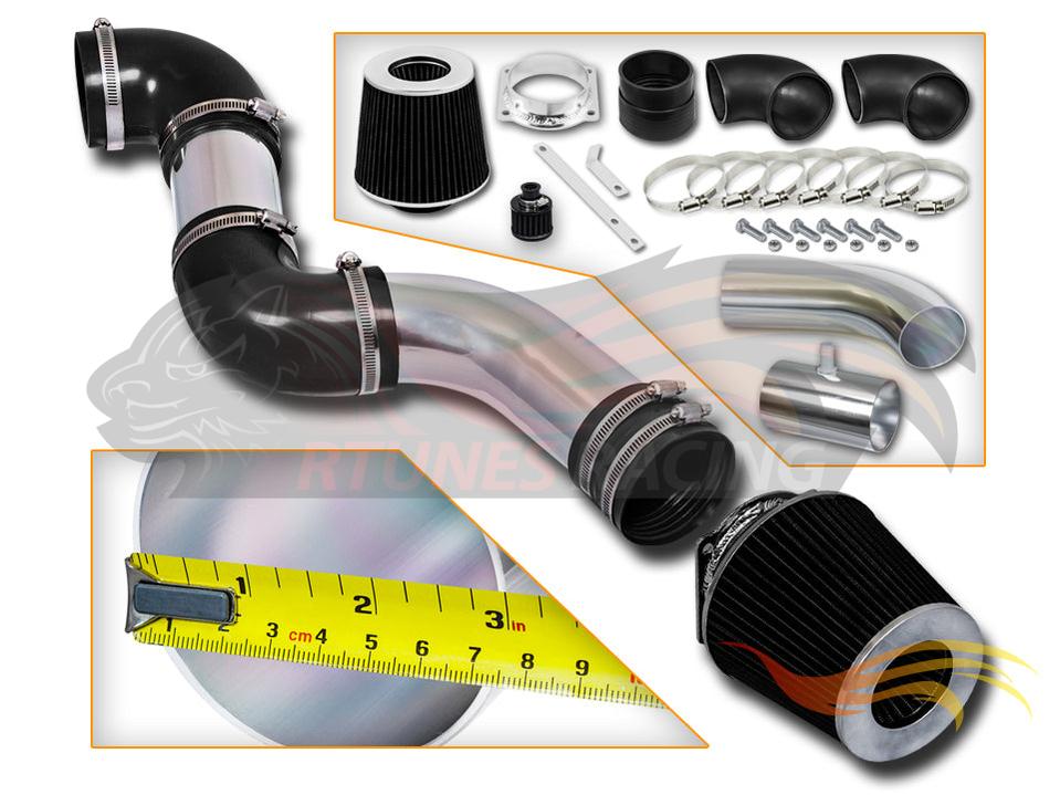 Short Ram Air Intake Kit For 1996-2002 Ford Crown Victoria 4.6L V8 | Rtunes Racing | SI-FD-09CK